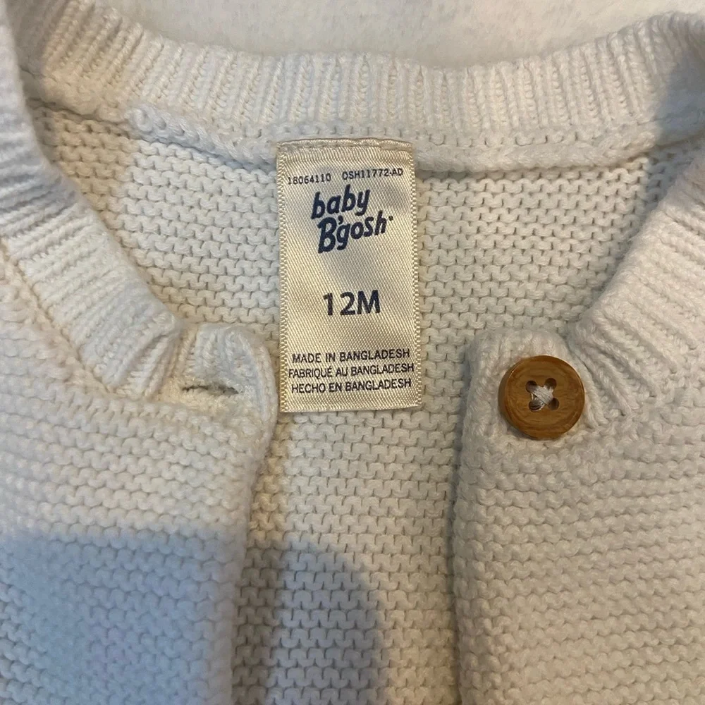 Oshkosh cardigan 12 months